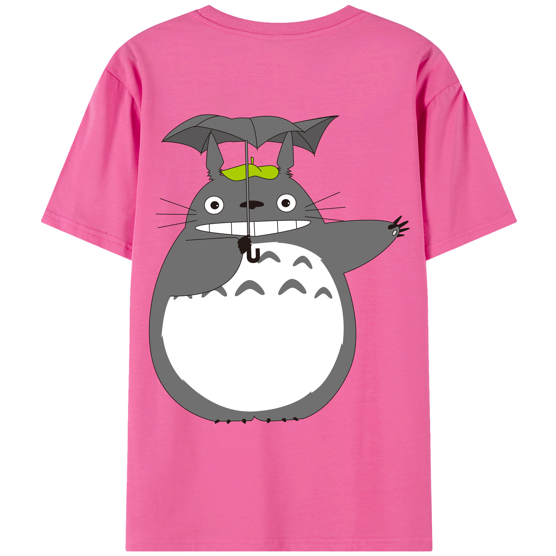 （画像用） となりのトトロ 草壁メイ 草壁サツキ My Neighbor Totoro Satsuki Kusakabe Mei Kusakabe レディース半袖Tシャツ(バックプリント)